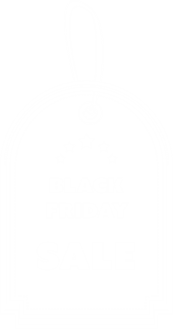 Transparent Black Friday Tag Vector for Sales and Communication - Download Free Stock Images Pikwizard.com