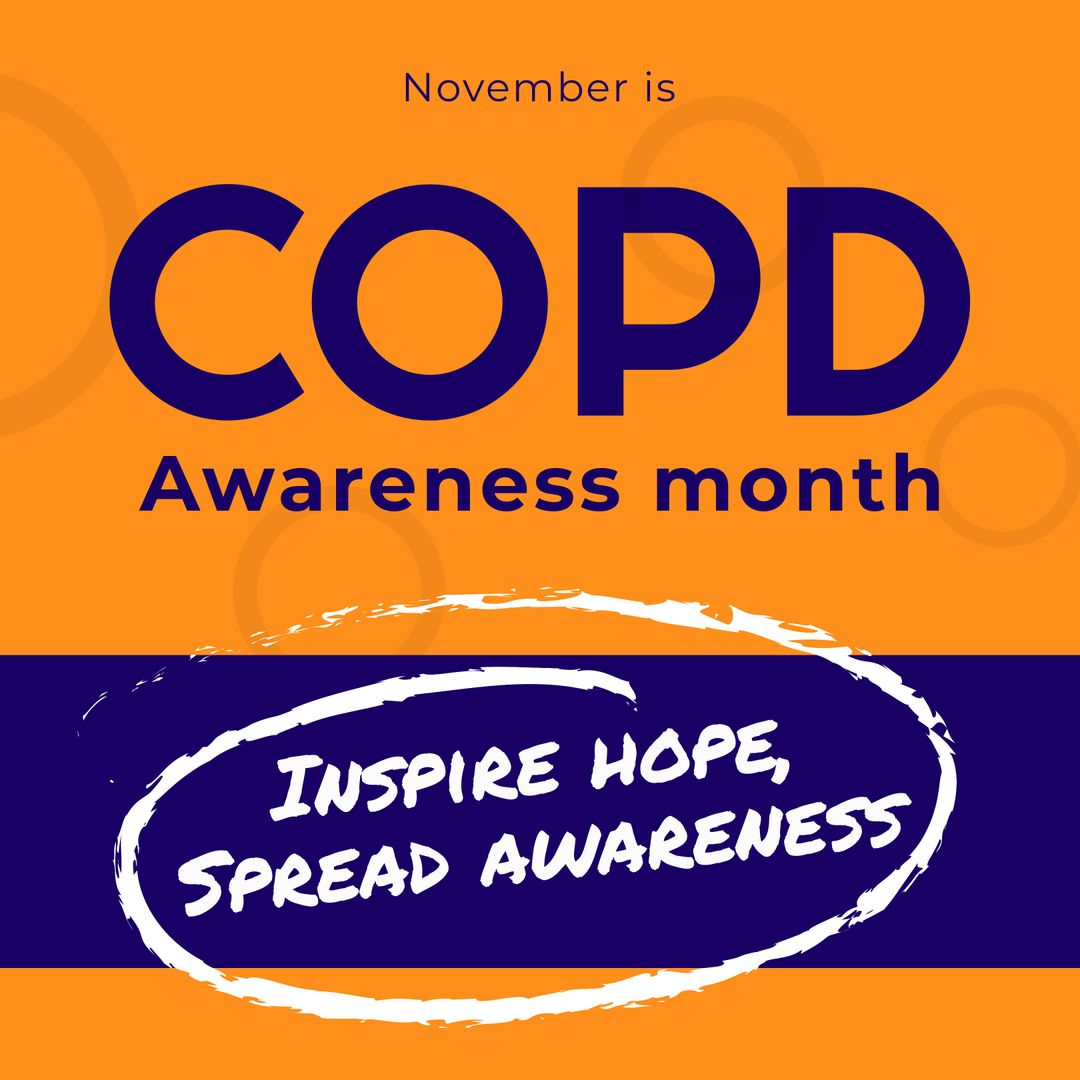 COPD Awareness Month Campaign Poster Concept