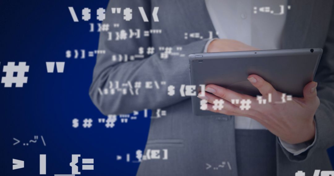 Business Professional Engaging with Digital Interface