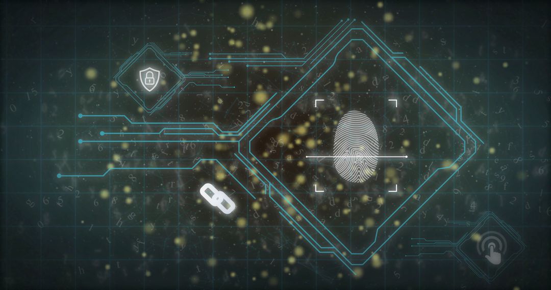 Biometric Technology Security Network Fingerprint Padlock Connectivity