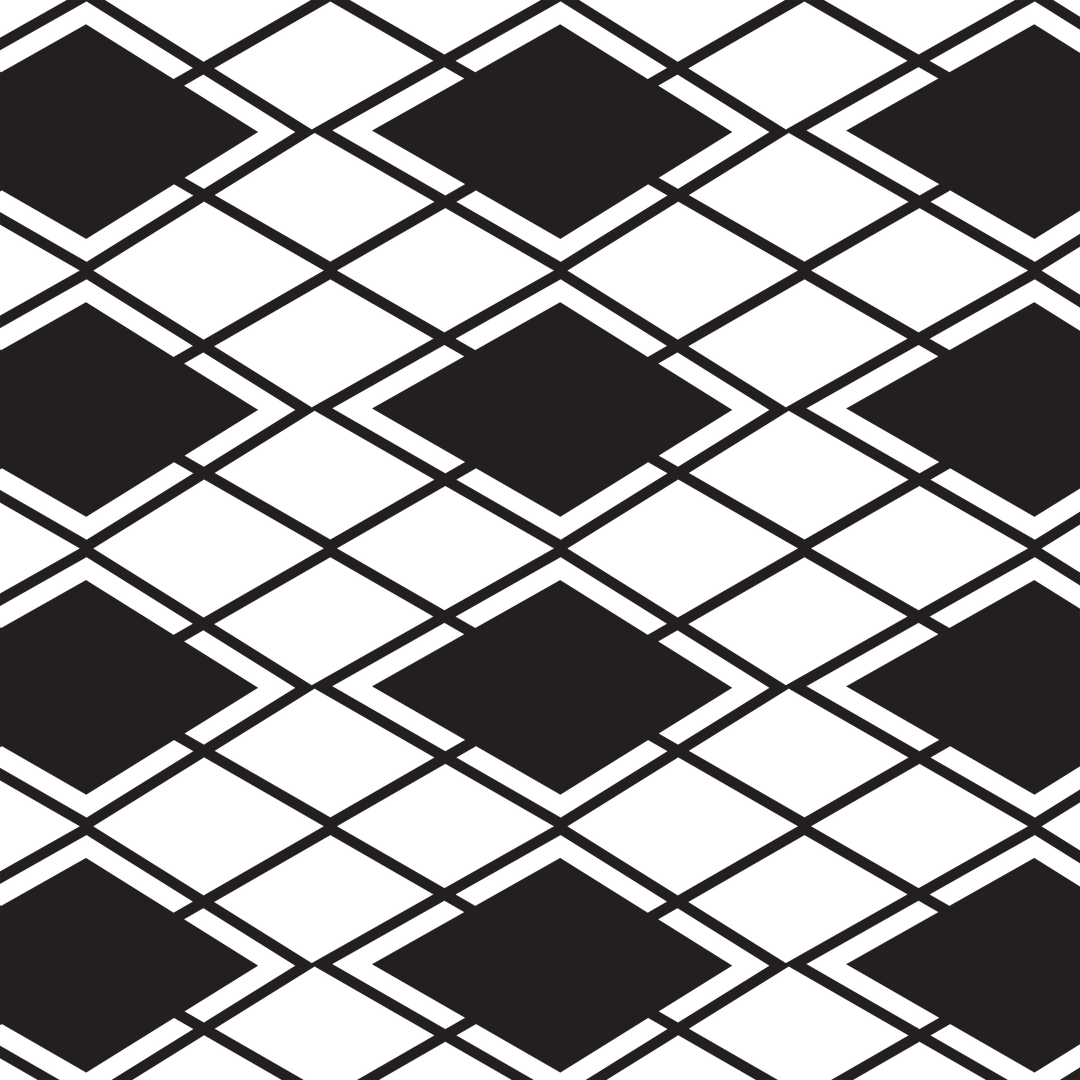 Geometric Black Diamond Pattern on Transparent Background - Download Free Stock Images Pikwizard.com