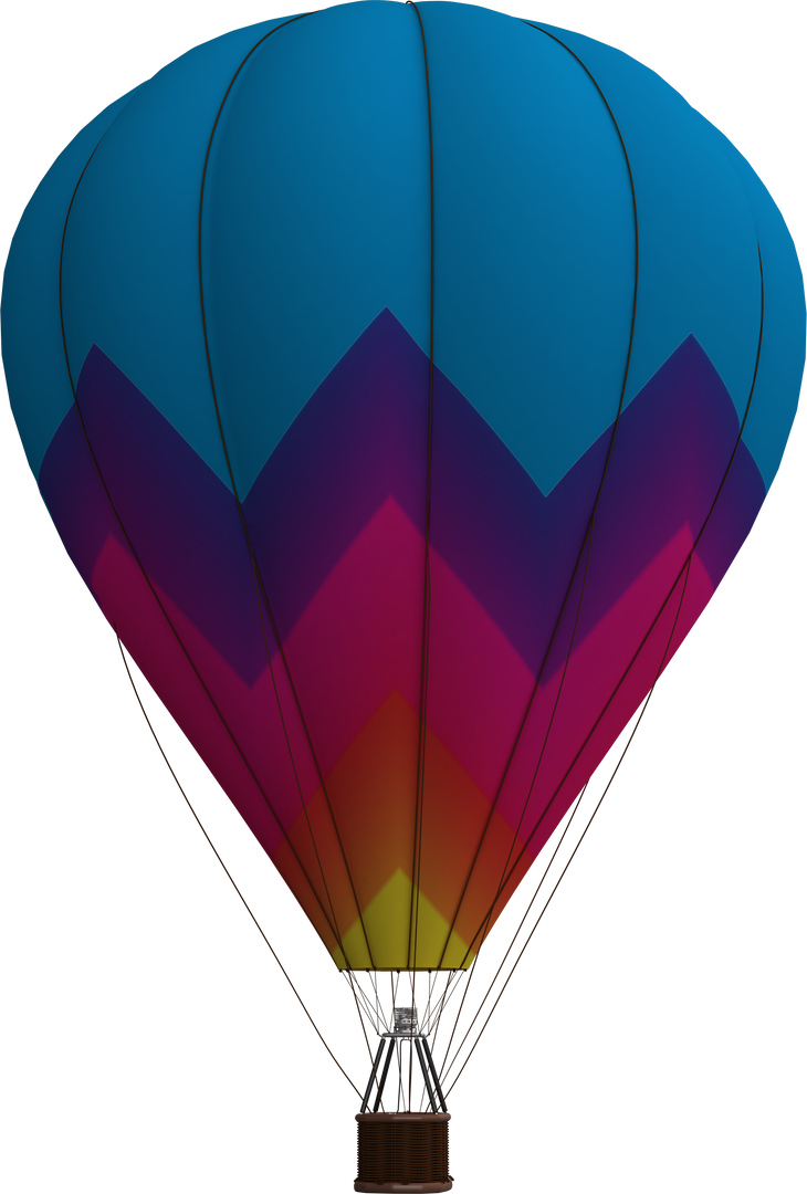 Transparent Patterned Multicolored Hot Air Balloon Illustration - Download Free Stock Images Pikwizard.com