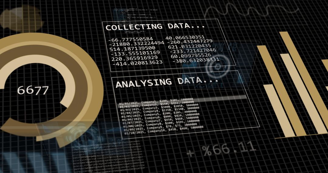 Digital Data Analysis with Interactive Infographics
