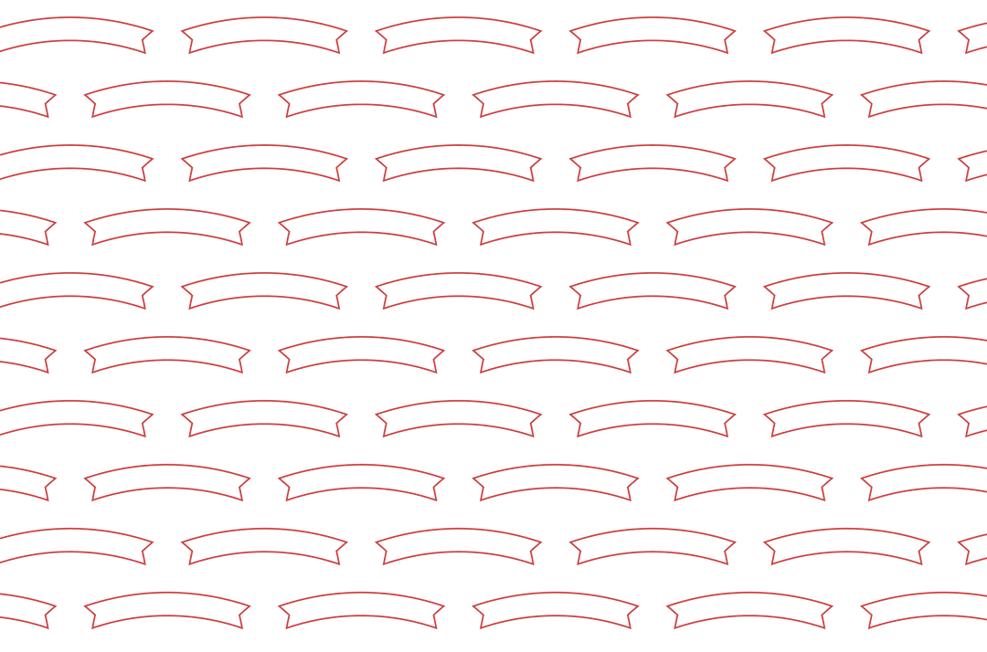 Seamless Red Badge Pattern on Transparent Background