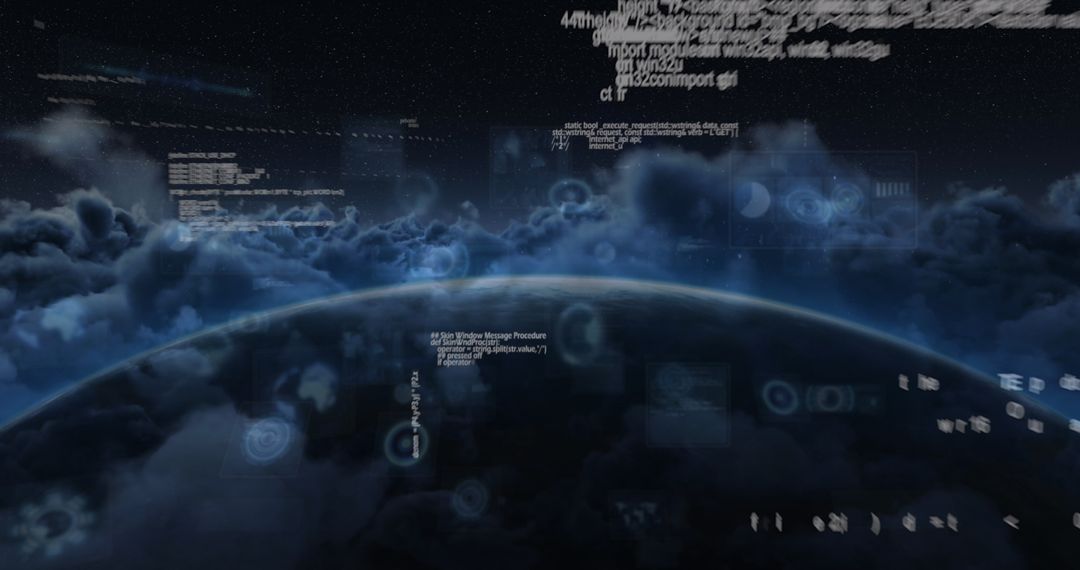 Digital Data Processing Over Earth with Technological Interface