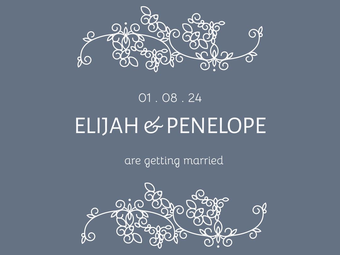 Elegant Floral Wedding Invitation Template with Neutral Background - Download Free Stock Templates Pikwizard.com