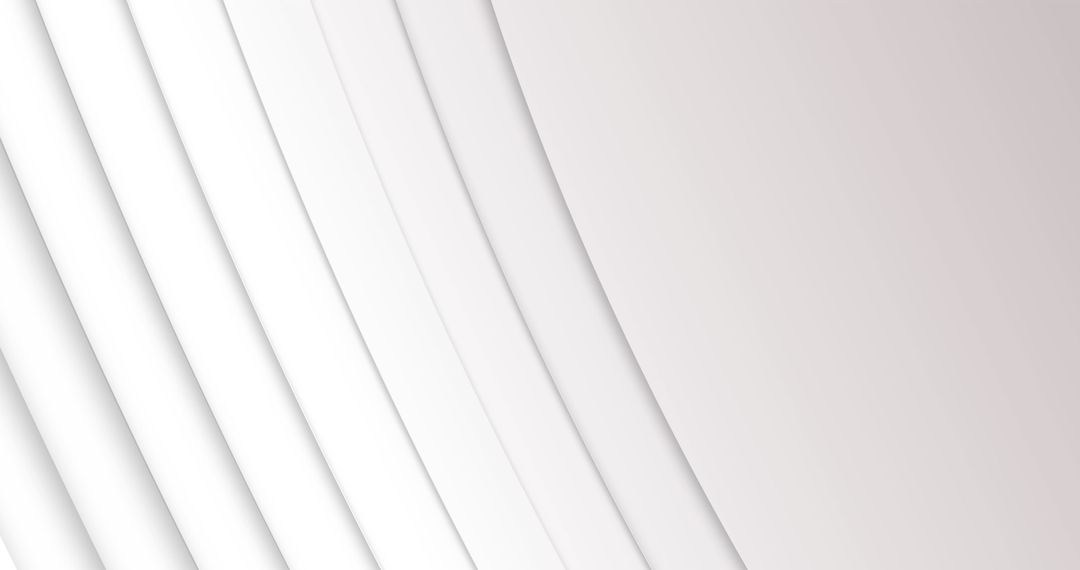 Abstract White Curves with Gradient Background Pattern