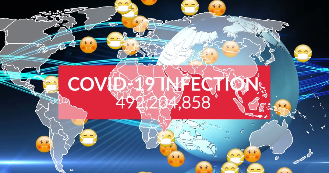 Global COVID-19 Impact with Digital Data Visualization
