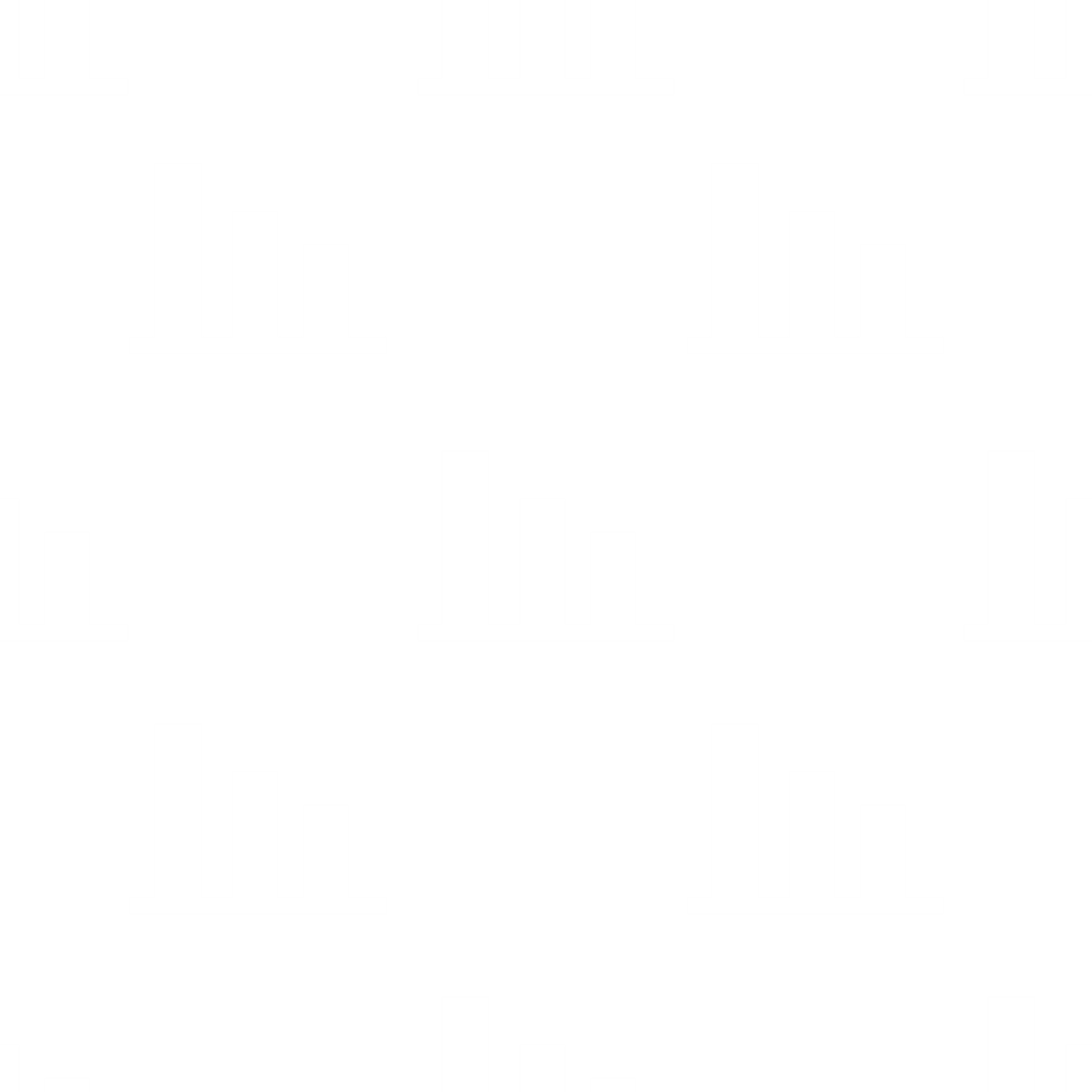 Seamless White Statistic Charts on Transparent Background