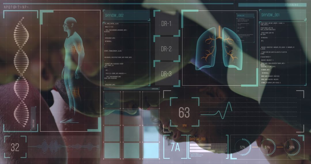 Digital Overlay of Medical Data on Rugby Match