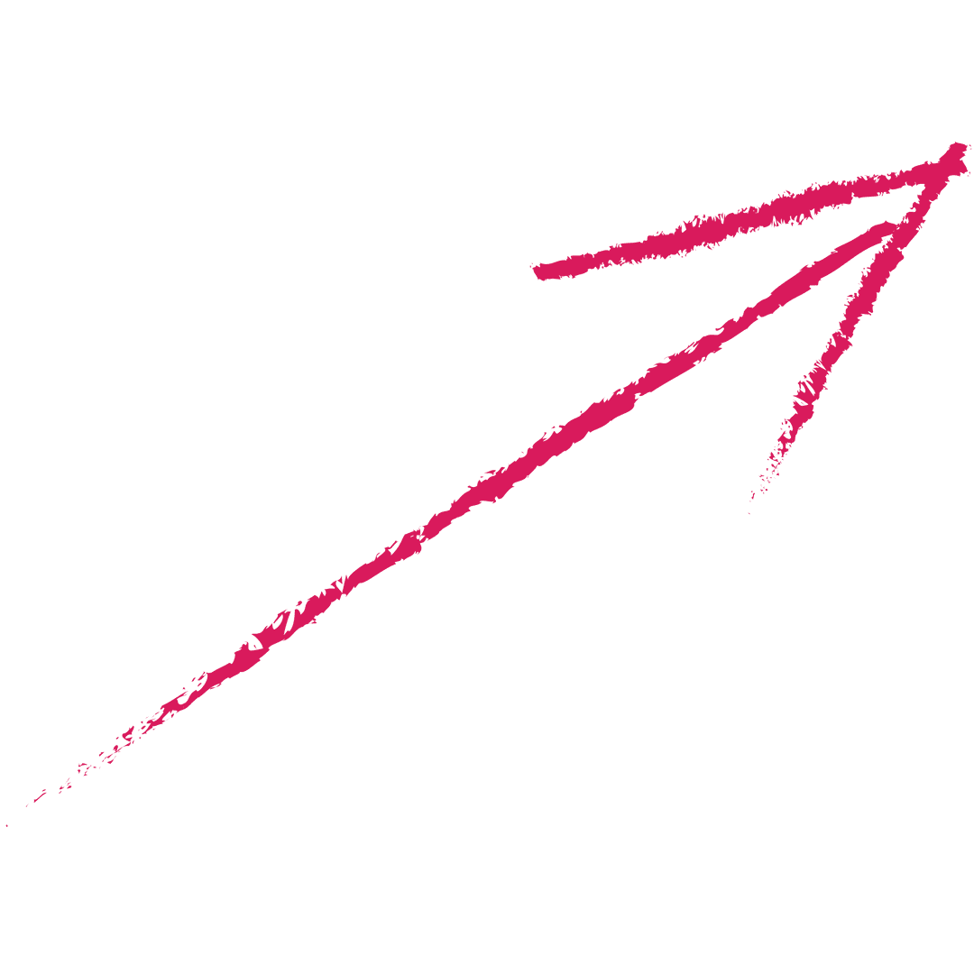 Pink Arrow Illustration on Transparent Background for Design Use