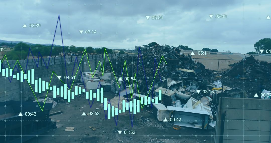 Recycling Industry Insight Analyzing Scrap Heap with Data Overlay