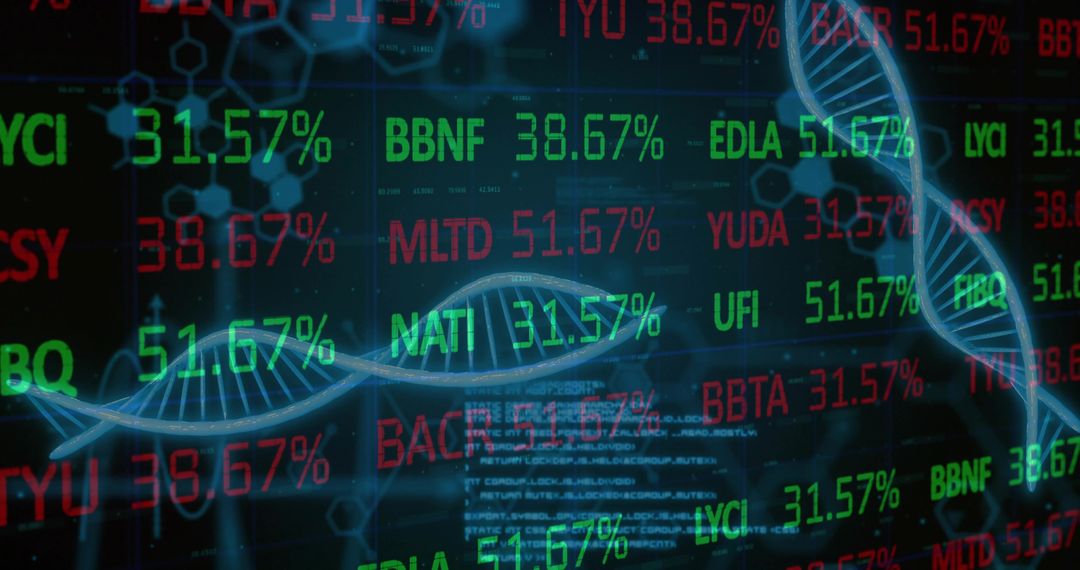 Glowing DNA and Data Analysis on Virtual Display in Biotech Setting