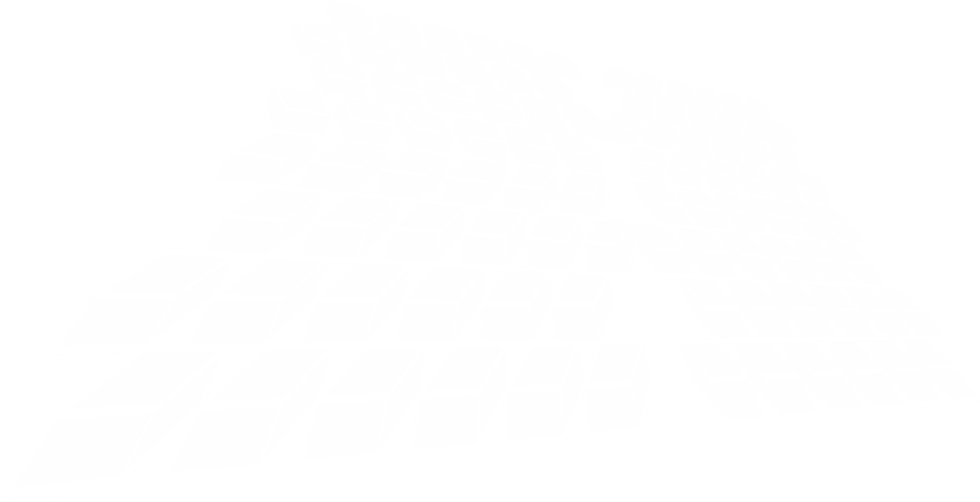 Vector Pattern White Cubes on Transparent Background