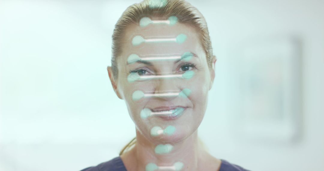 Innovative DNA Technology in Healthcare Concept