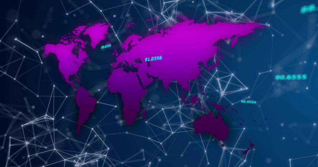 Futuristic Digital Global Network Representation with Data