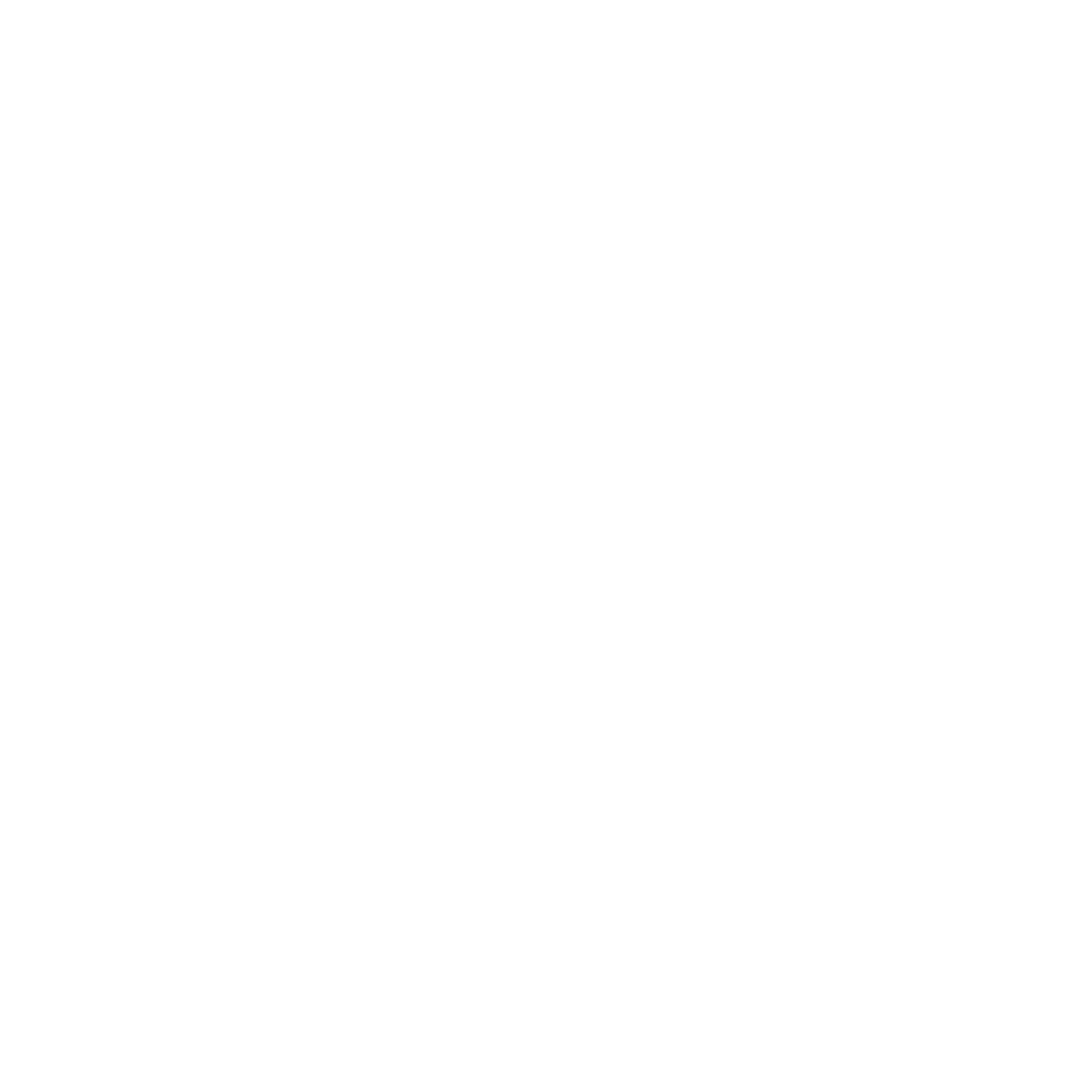 White Briefcase Icon on Transparent Background for Office and Business