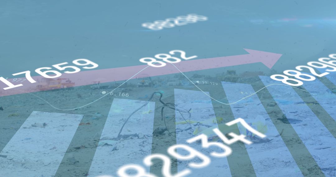Financial Data Overlay on Landfill Waste Environment