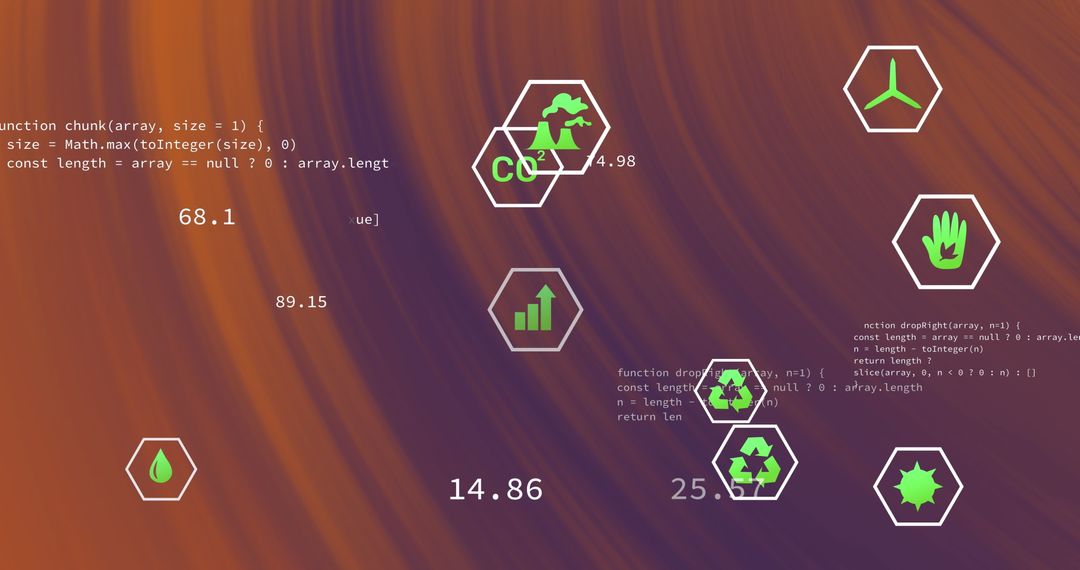 visualizing sustainable energy with digital data interface - Free Images, Stock Photos and Pictures on Pikwizard.com