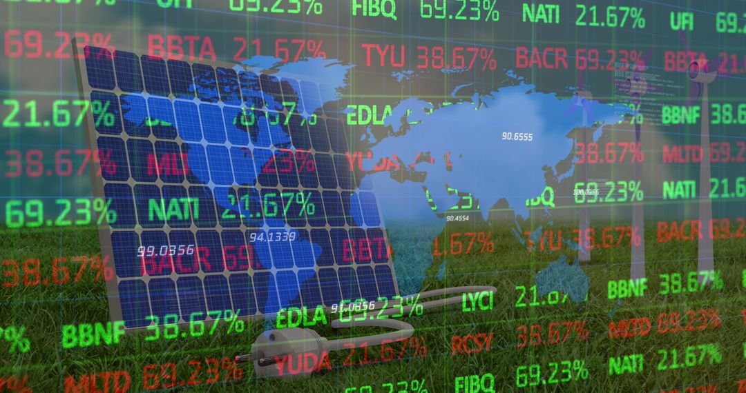 Global Renewable Energy Investment and Digital Financial Interface