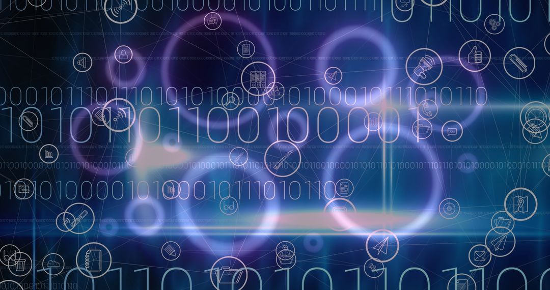 Digital networking and binary visual interface