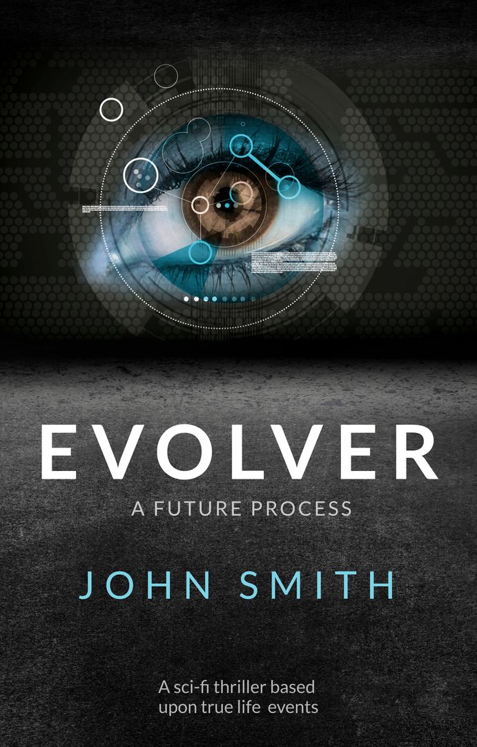 Futuristic Eye Symbolizing Technology and Surveillance