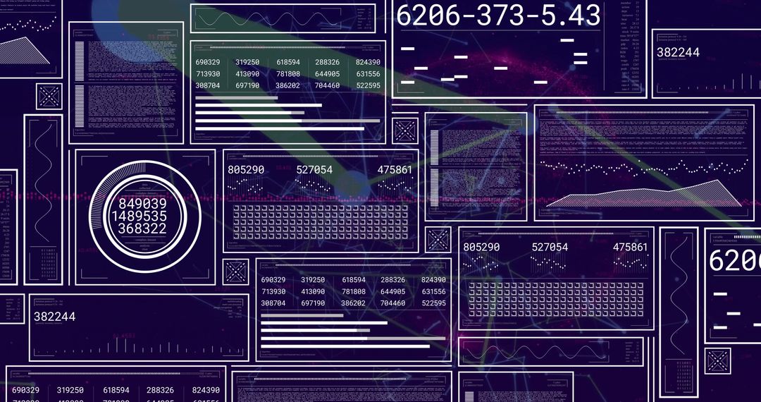 Digital data processing and interface design concept