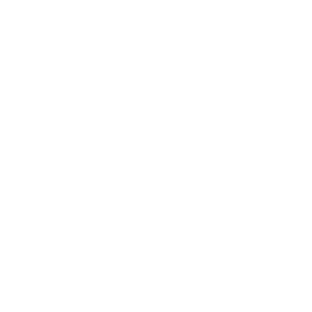 White Decorative Bow on Transparent Background for Gifts