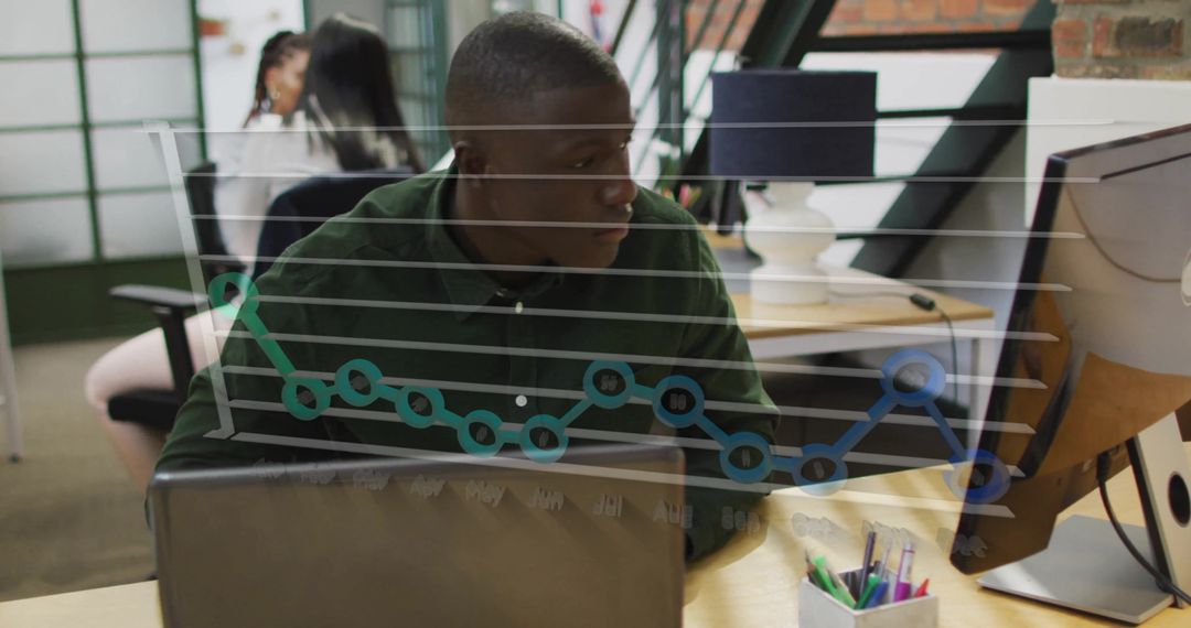 African American Influencer Behind Business Growth Projection Analysis