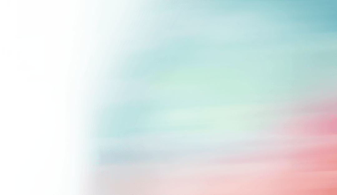 Abstract Blue and Pink Smudge on Transparent Background