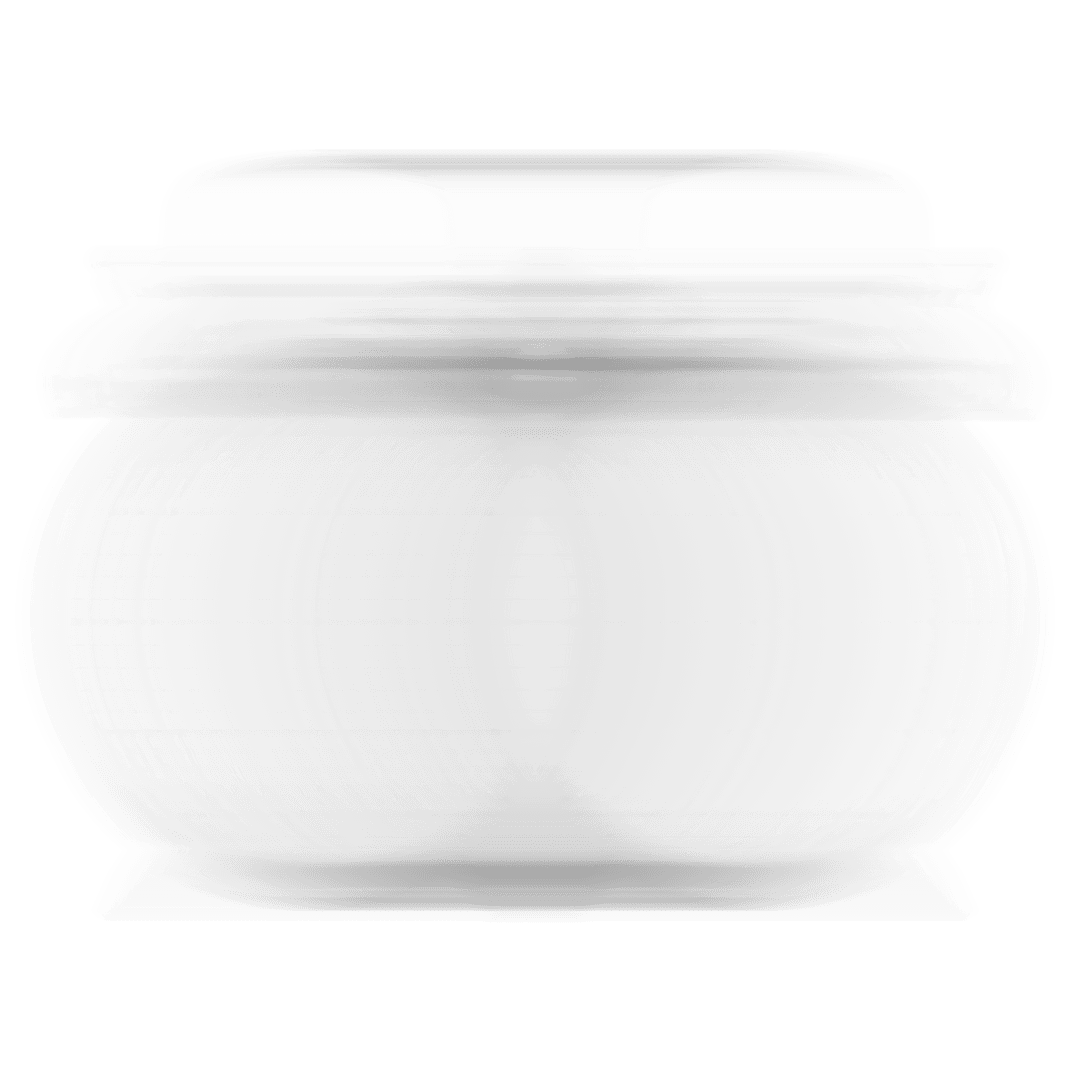 Glossy White Smudge with Copy Space on Transparent Background