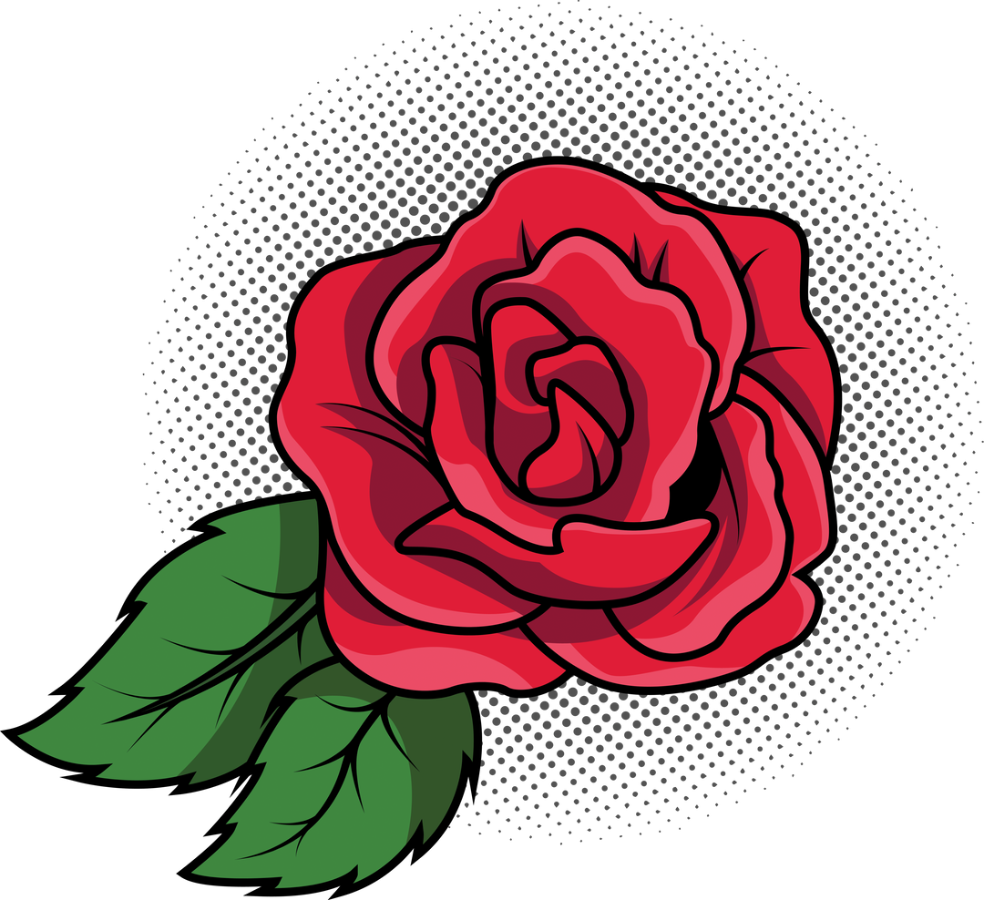 Red Rose Digital Artwork on Transparent Background, Symbolizing Love and Romance - Download Free Stock Images Pikwizard.com