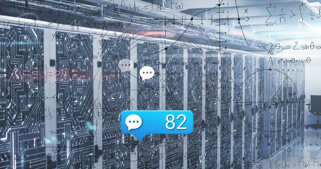 Mathematical Formulas and Digital Interfaces on Servers