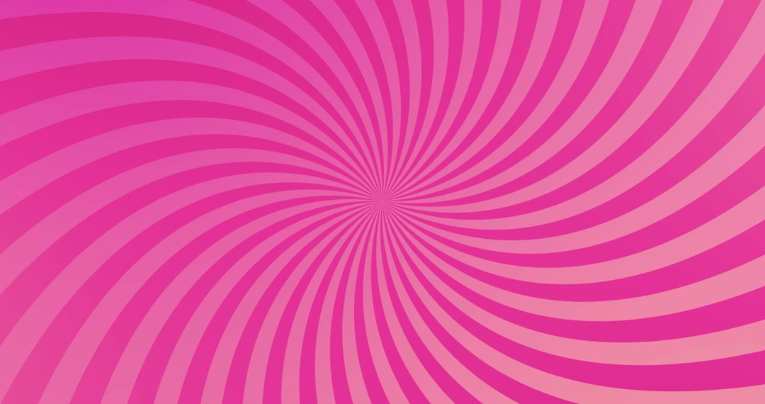 Hypnotic Pink Spiral Pattern with Rotating Stripes