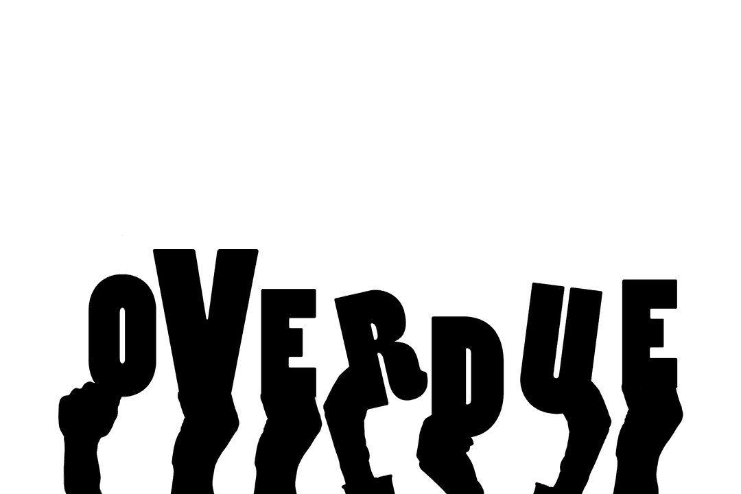 Overdue Payment Transparent Concept with Hands Icon