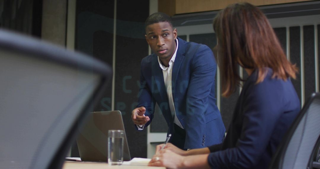 Professional Team Meeting with Diverse Business Collaborators