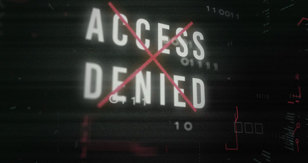 Access Denied Message on Dimensional Digital Interface