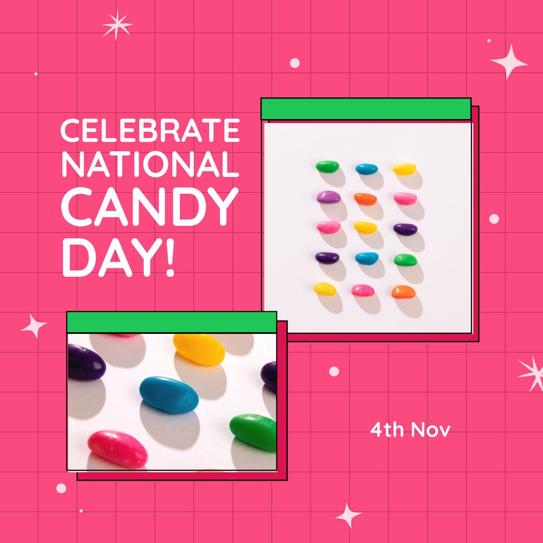 Celebrate National Candy Day with Colorful Jelly Beans