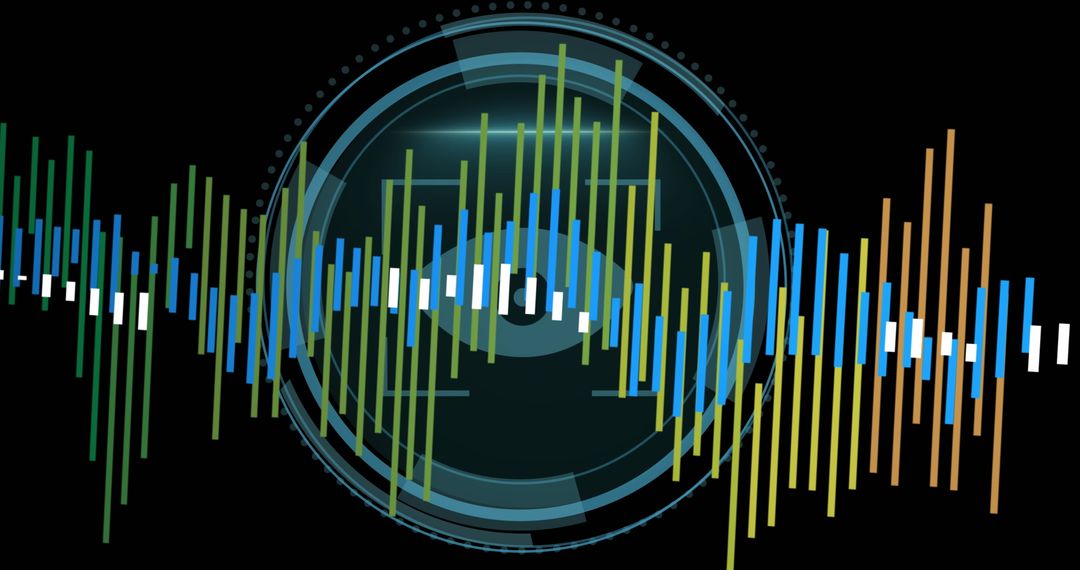 Eye Retina Scanner and Data Processing in Cyber Security Concept