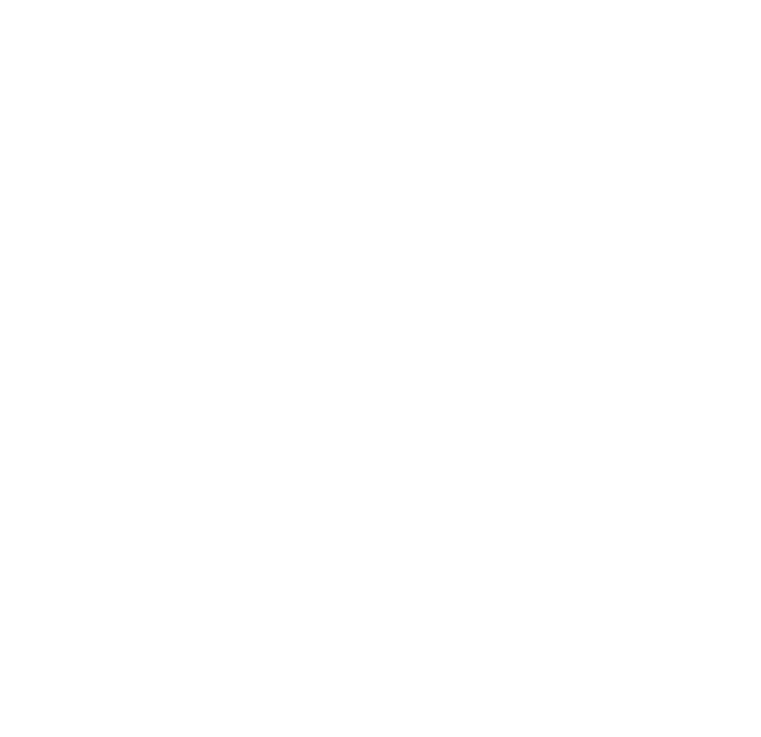 Minimalist White Line Art Botanical Sketch with Transparent Background