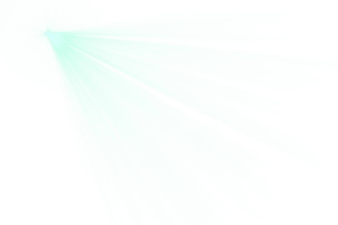 Green Lens Flare Effect on Transparent Background for Photography