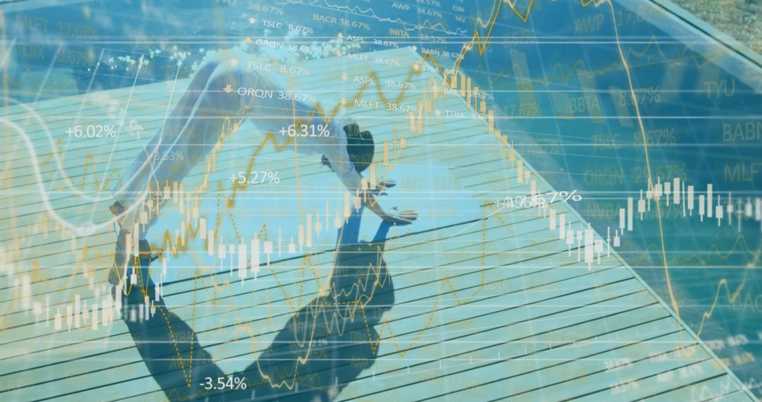 Yoga Practice Merging with Stock Market Finance Graphs