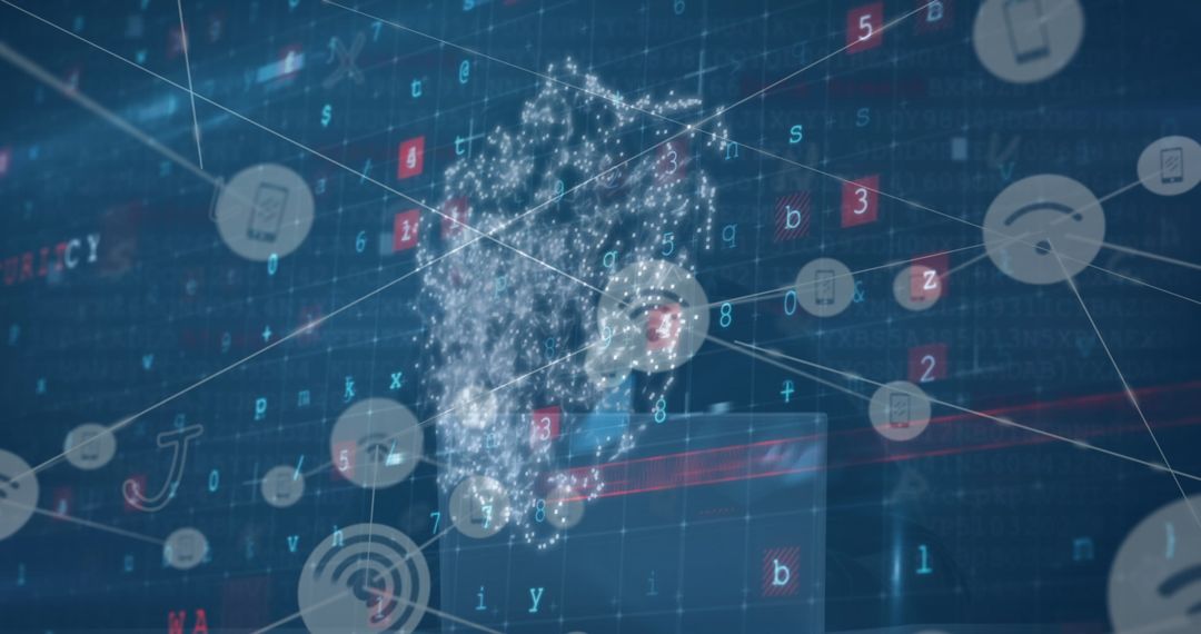 Digital Security and Data Interface with Futuristic Network