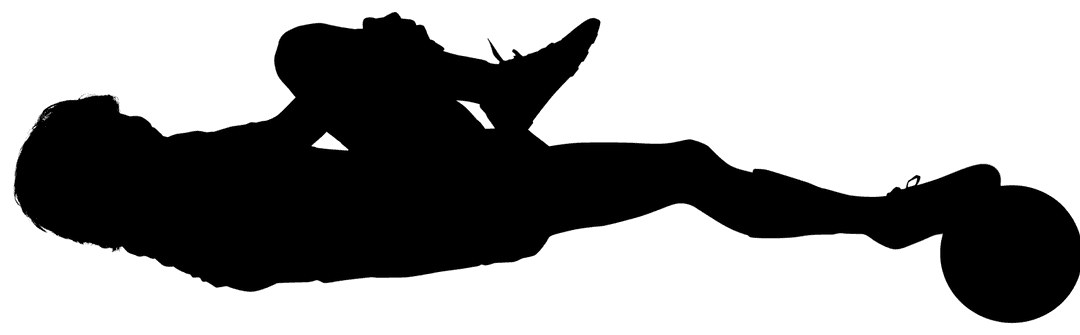 Transparent Silhouette of Male Football Player Image