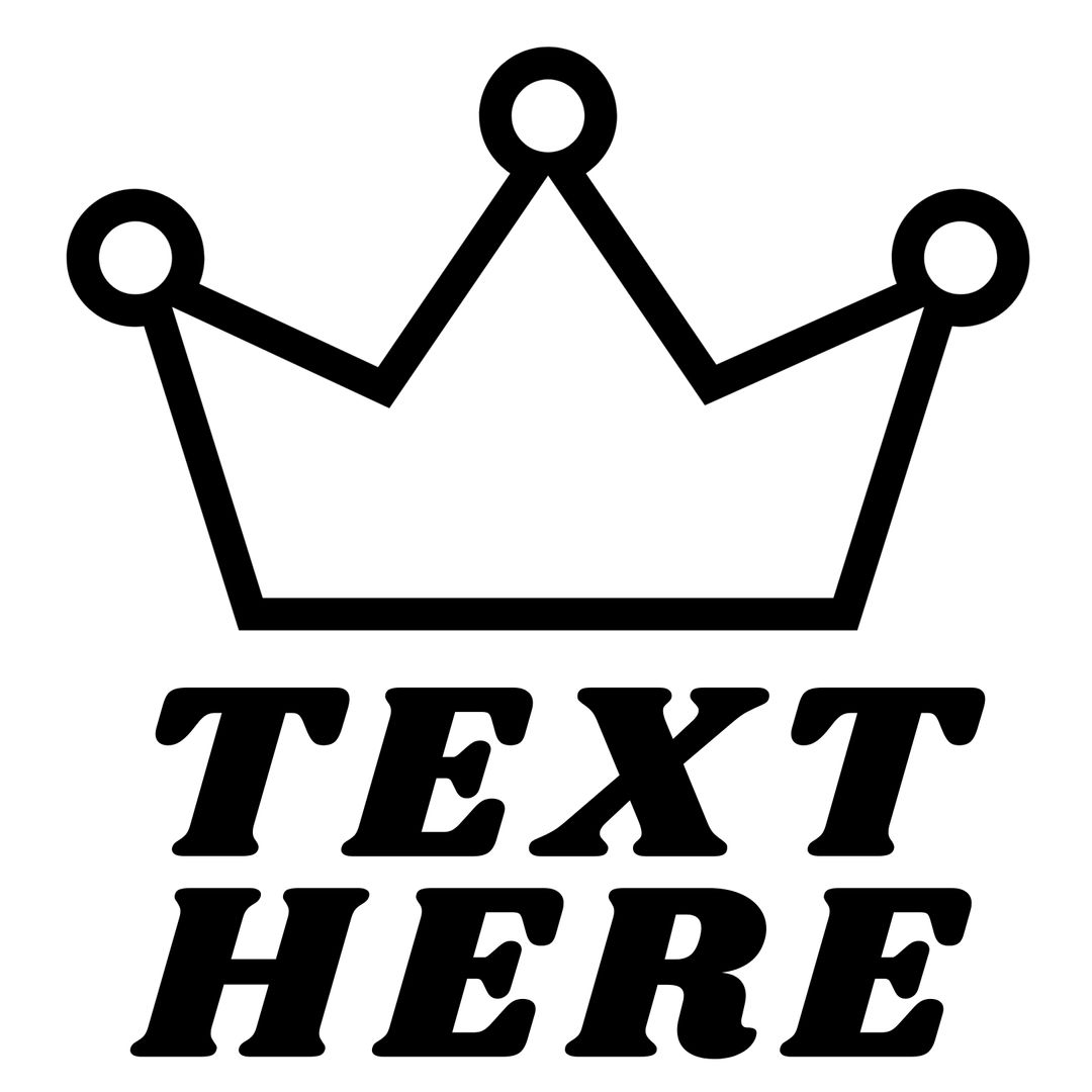 royal crown design with custom text for achievements - Download Free Stock Images Pikwizard.com