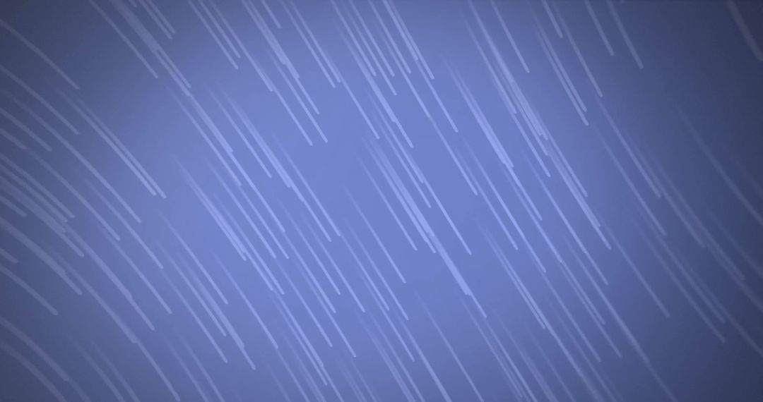 Glowing Light Trails Streaming on Purple Background