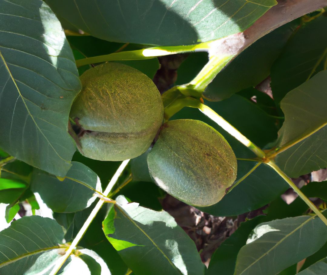 Close up of walnut tree using generative ai technology - Free Images, Stock Photos and Pictures on Pikwizard.com