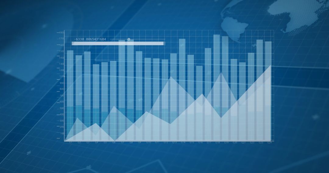 Digital Financial Data Processing Over Grid with Global Map