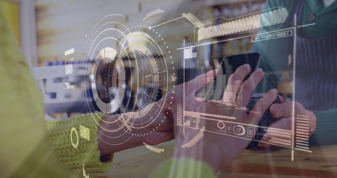 Futuristic Digital Payment Interface Concept