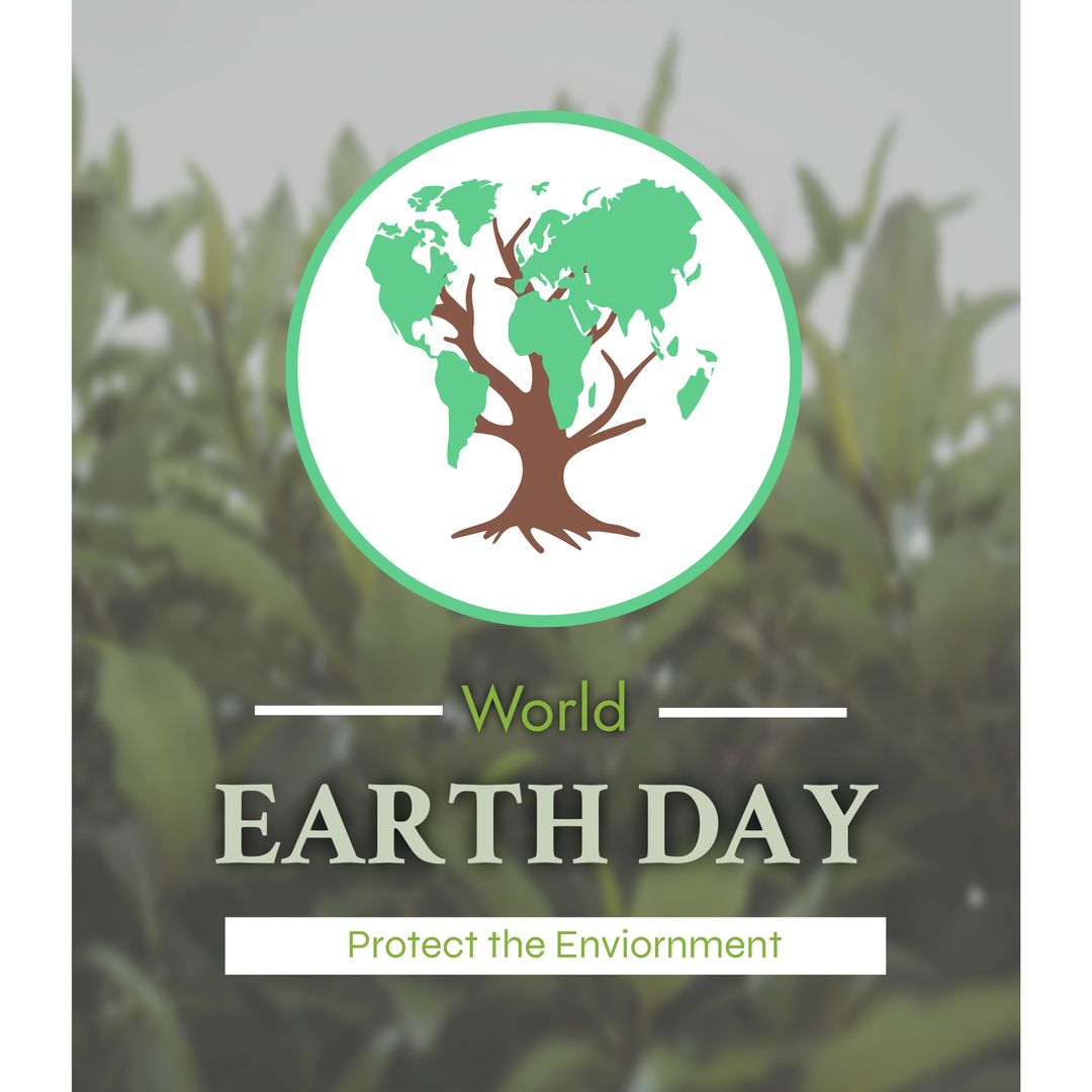 World Earth Day Banner Promoting Environmental Protection Concept - Download Free Stock Templates Pikwizard.com